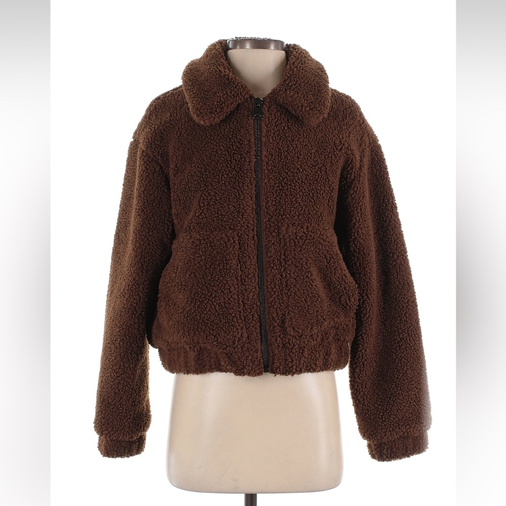 Urban outfitters Brown Sherpa Jacket. XS